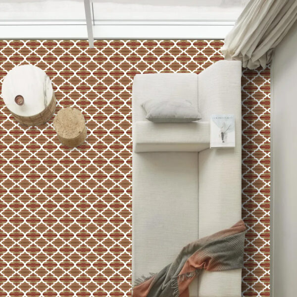 Maroon Honeycomb